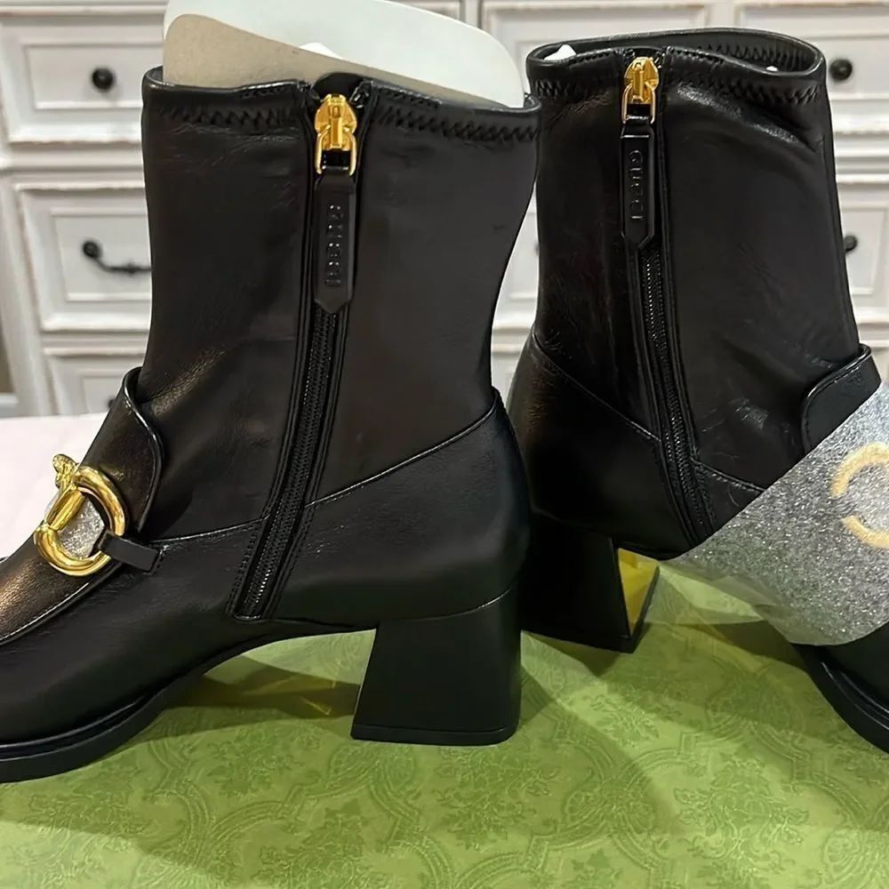 Gucci Nappa stretch boot - Picture 5 of 11